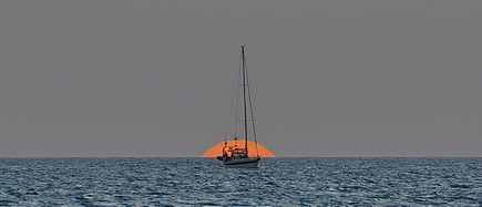 At anchor south of Cuba