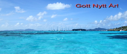 Ankringen på Tobago Cays